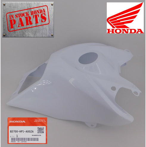 HONDA TRX450R TRX450ER 450R 450ER ROSS WHITE GAS TANK COVER 83700-HP1-A00ZA